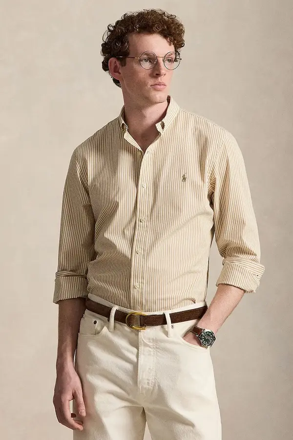 Polo Ralph Lauren Polo Ralph Lauren košulja za muškarce od pamuka s elastanom