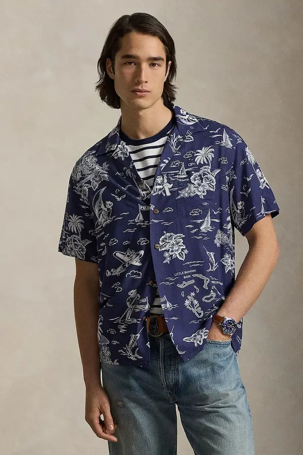 Polo Ralph Lauren Polo Ralph Lauren košulja za muškarce od viskoze