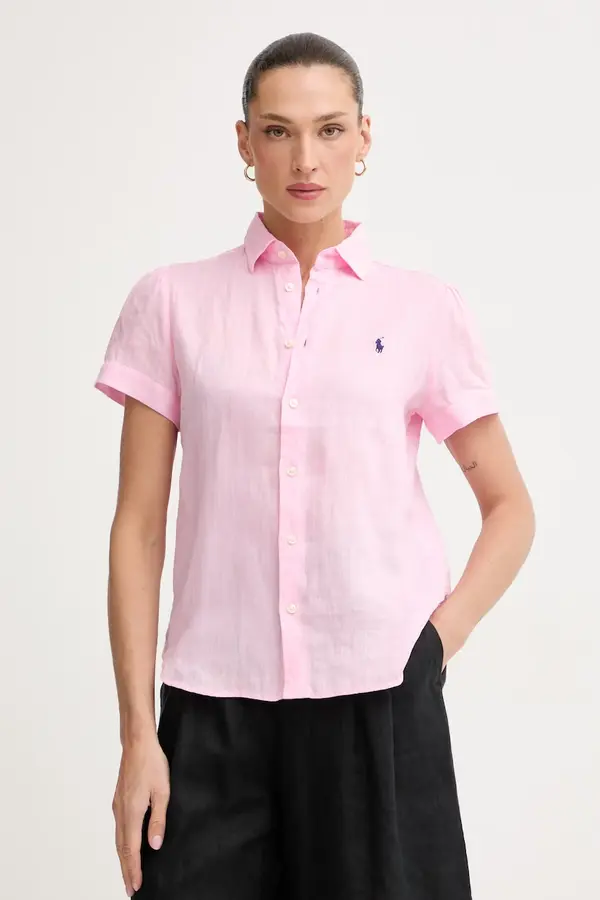Polo Ralph Lauren Polo Ralph Lauren košulja za žene od lana PD LINEN-WVN-SHIRT