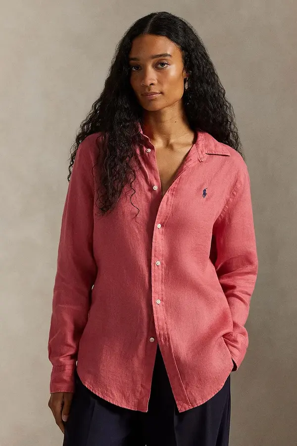 Polo Ralph Lauren Polo Ralph Lauren košulja za žene od lana