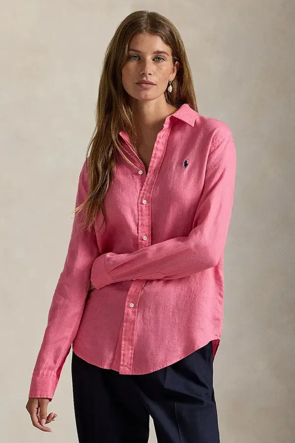 Polo Ralph Lauren Polo Ralph Lauren košulja za žene od lana