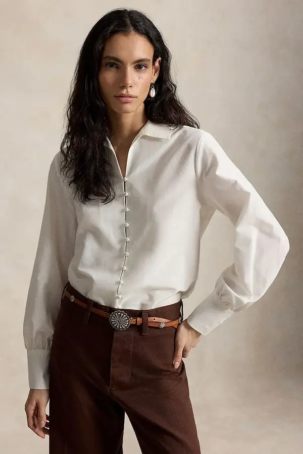 Polo Ralph Lauren Polo Ralph Lauren košulja za žene s dodatkom svile