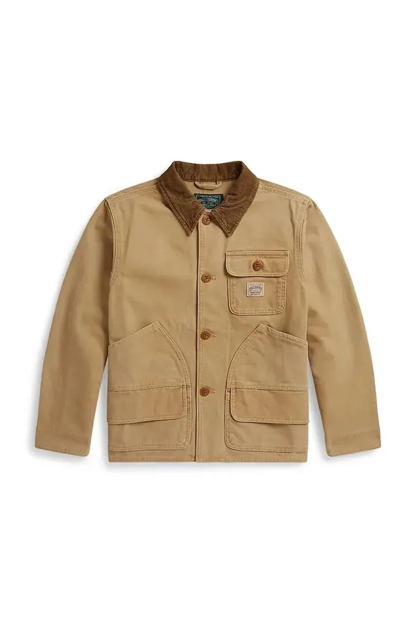 Polo Ralph Lauren Polo Ralph Lauren kratka jakna za djecu od pamuka