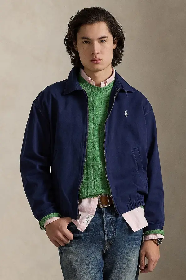 Polo Ralph Lauren Polo Ralph Lauren kratka jakna za muškarce od pamuka