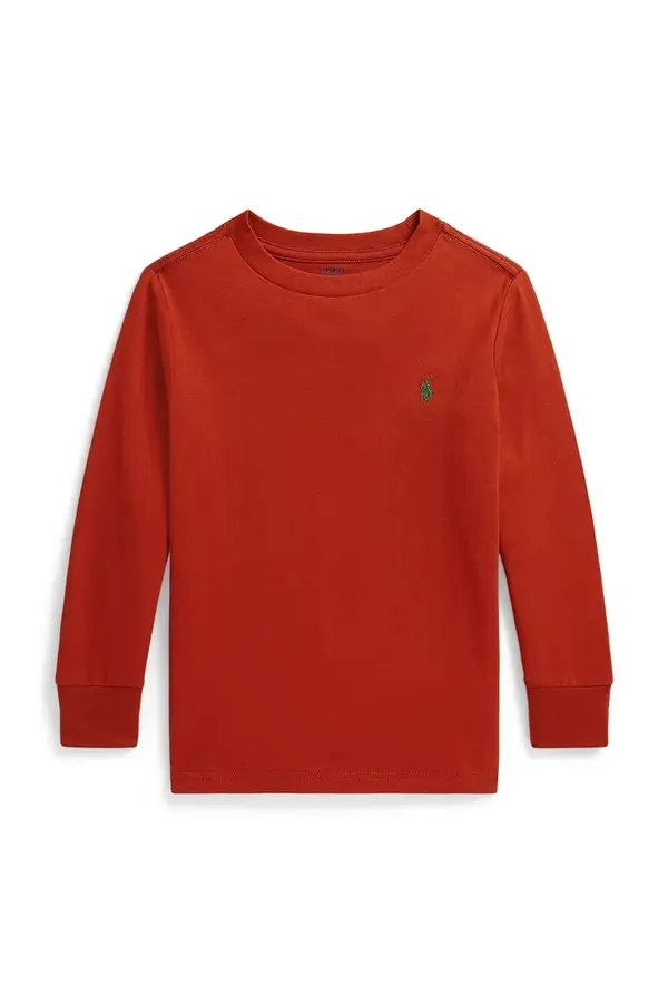 Polo Ralph Lauren Polo Ralph Lauren majica dugih rukava za djecu od pamuka
