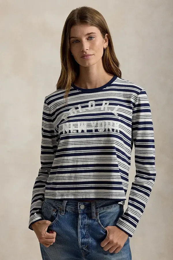 Polo Ralph Lauren Polo Ralph Lauren majica dugih rukava ženska pamučna