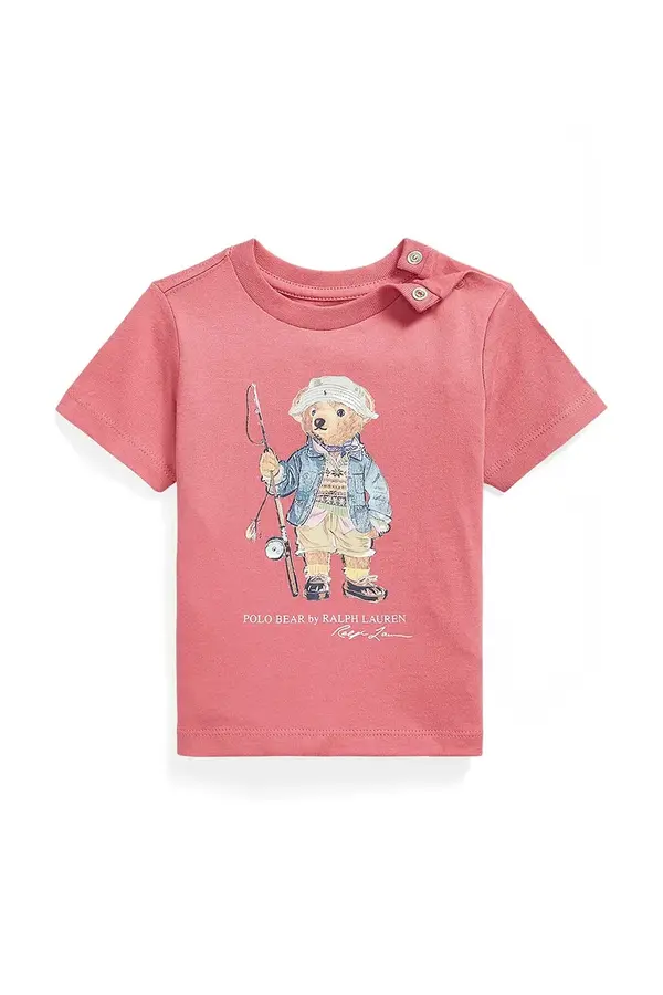 Polo Ralph Lauren Polo Ralph Lauren majica za bebe od pamuka