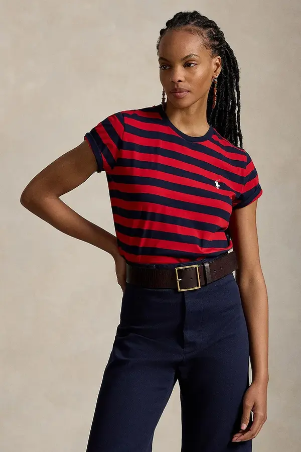 Polo Ralph Lauren Polo Ralph Lauren majica za žene od pamuka