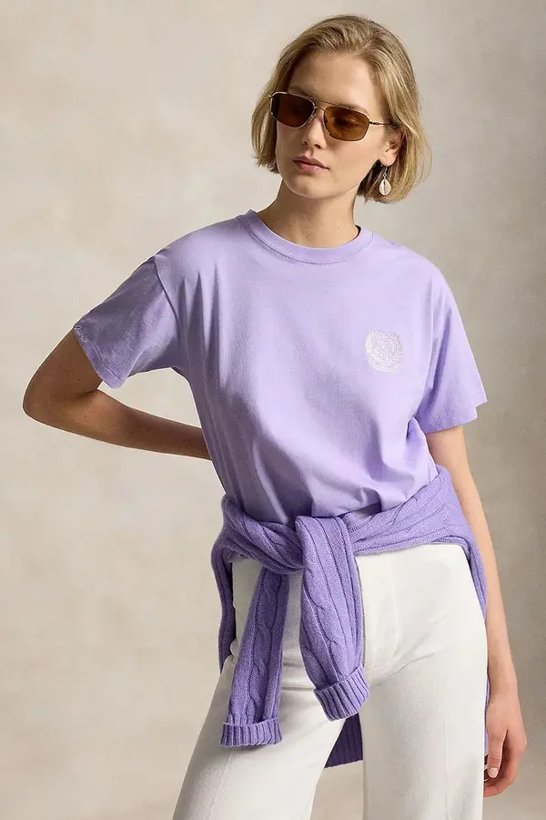 Polo Ralph Lauren Polo Ralph Lauren majica ženska pamučna