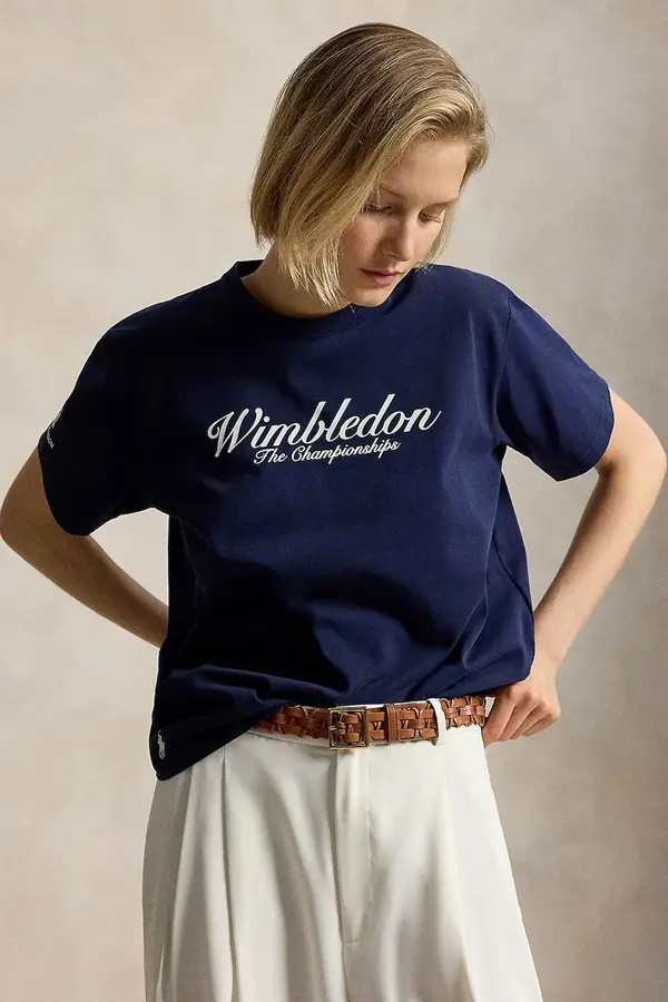Polo Ralph Lauren Polo Ralph Lauren majica ženska pamučna
