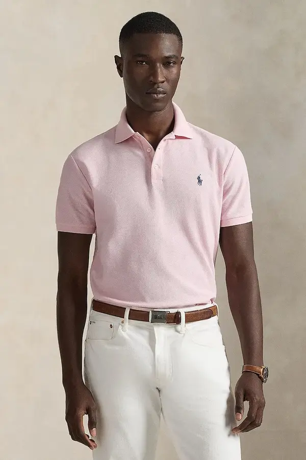 Polo Ralph Lauren Polo Ralph Lauren Pamučna polo majica Polo Ralph Lauren