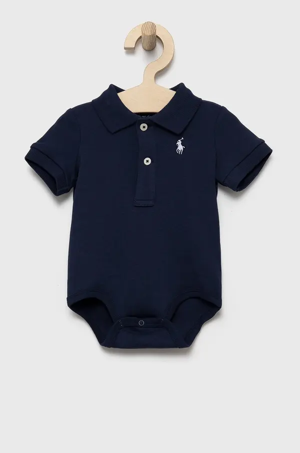 Polo Ralph Lauren Polo Ralph Lauren Pamučni bodi za bebe Polo Ralph Lauren