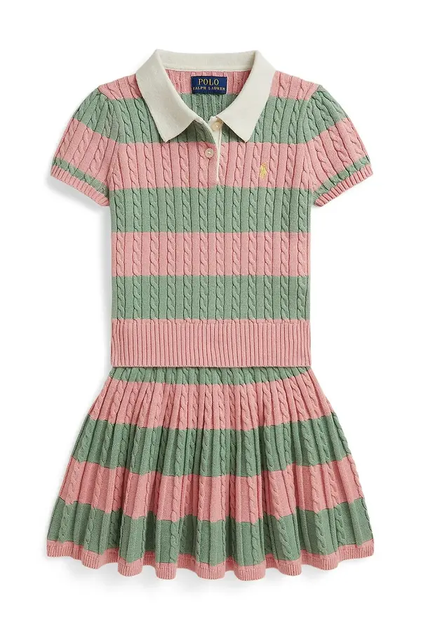 Polo Ralph Lauren Polo Ralph Lauren Pletena haljina od pamuka