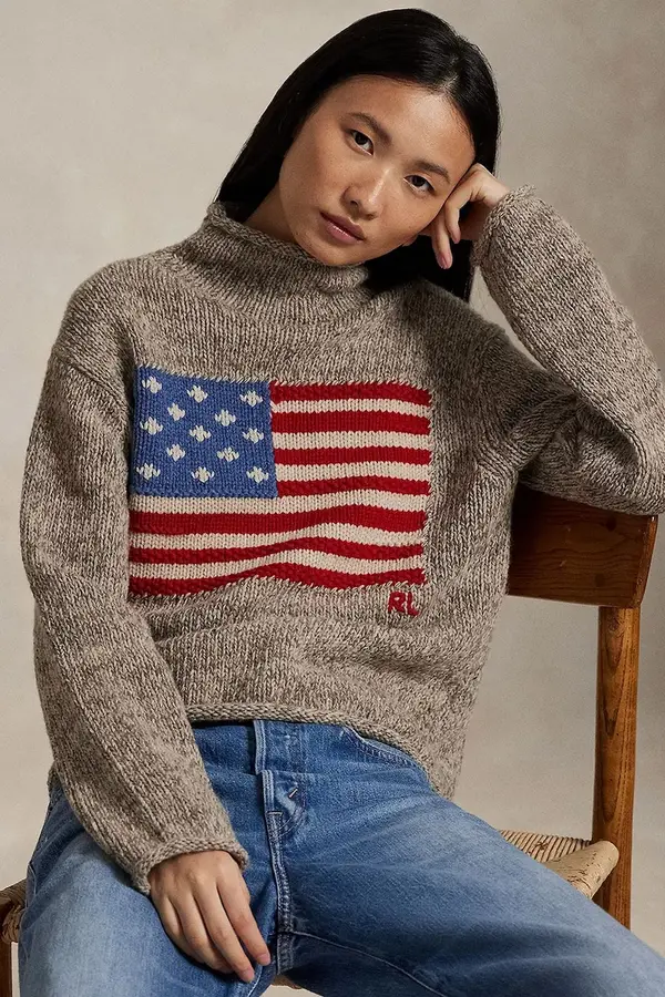 Polo Ralph Lauren Polo Ralph Lauren poludolčevita ženska vunena