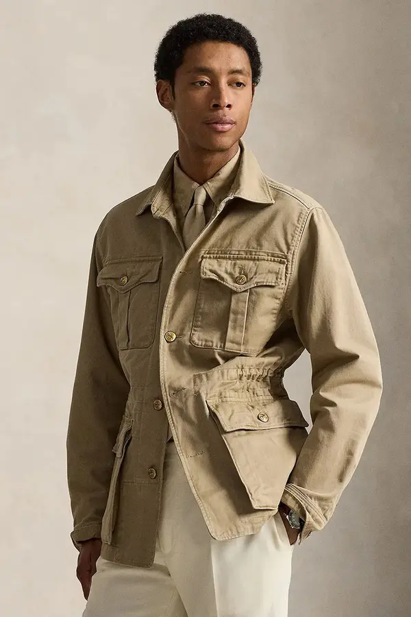 Polo Ralph Lauren Polo Ralph Lauren prijelazna jakna za muškarce od pamuka