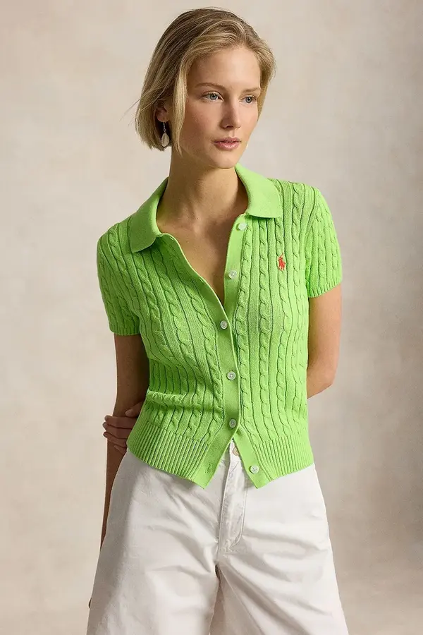 Polo Ralph Lauren Polo Ralph Lauren pulover kratkih rukava ženski pamukni