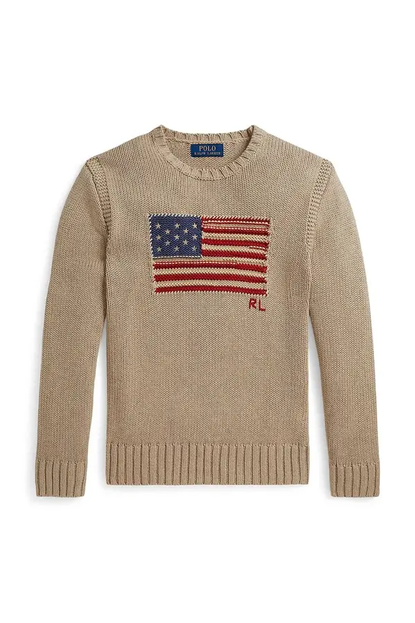 Polo Ralph Lauren Polo Ralph Lauren pulover za djecu od pamuka