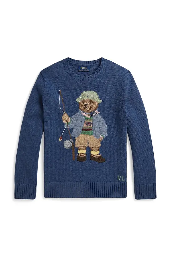 Polo Ralph Lauren Polo Ralph Lauren pulover za djecu od pamuka