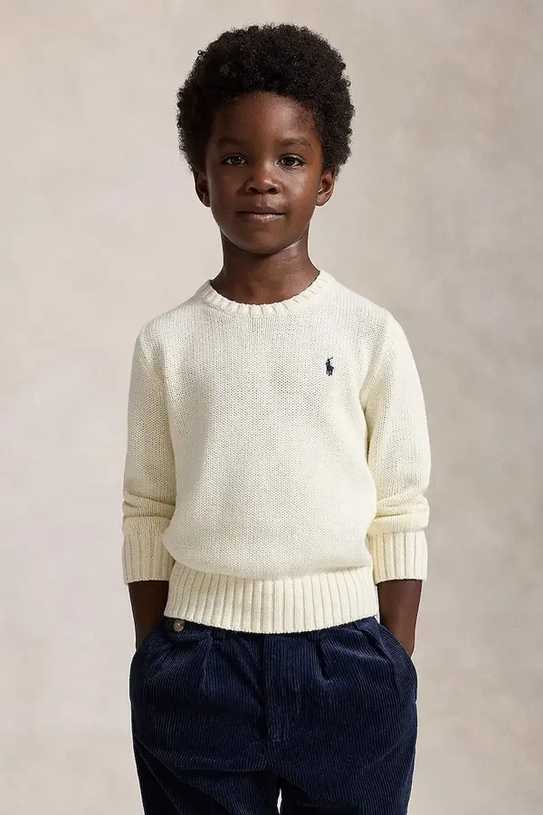 Polo Ralph Lauren Polo Ralph Lauren pulover za djecu od pamuka