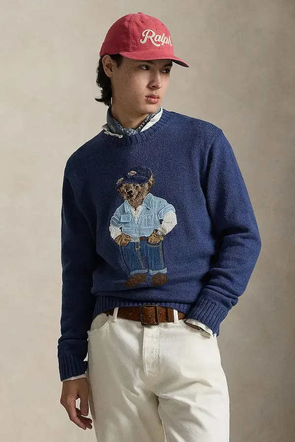 Polo Ralph Lauren Polo Ralph Lauren pulover za muškarce s vunom