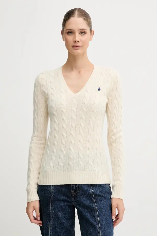 Polo Ralph Lauren Polo Ralph Lauren pulover za žene od vune