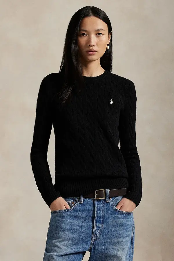 Polo Ralph Lauren Polo Ralph Lauren pulover za žene s dodatkom kašmira
