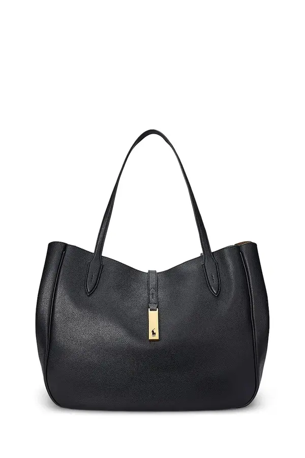 Polo Ralph Lauren Polo Ralph Lauren shopper torba za žene kožna