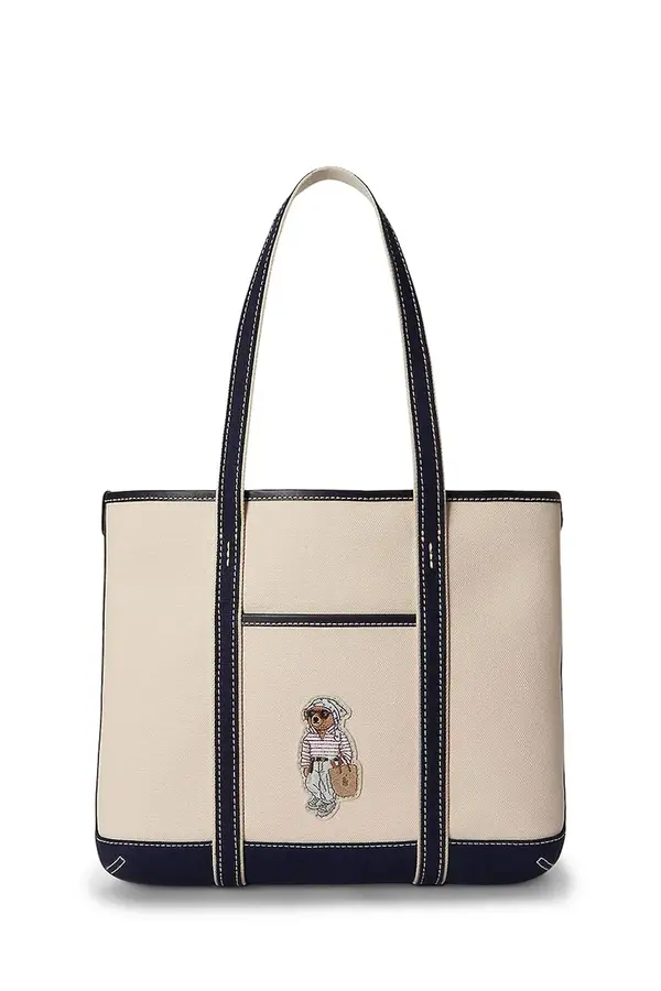 Polo Ralph Lauren Polo Ralph Lauren tote torba za žene pamučna