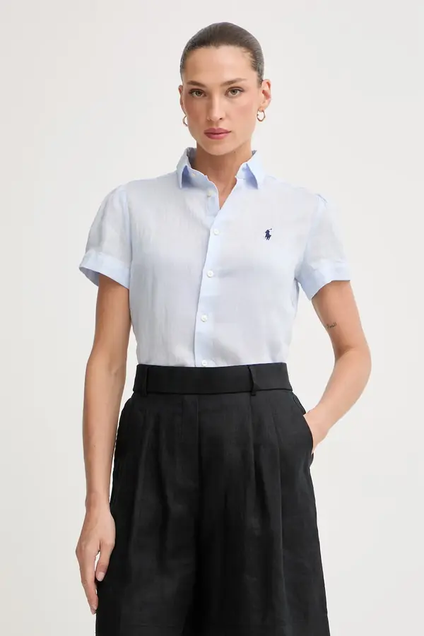 Polo Ralph Lauren Polo Ralph Lauren ženska košulja od lana PD LINEN-WVN-SHIRT