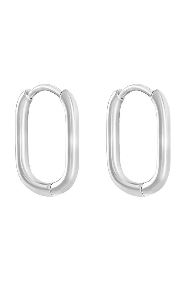 Lilou Posrebrene naušnice Lilou 188/16/KOL/NO2/SR