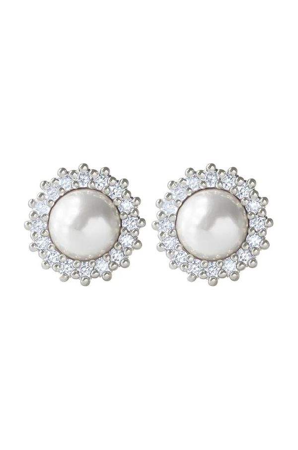 Lilou Posrebrene naušnice Lilou Cosmos 225/12/KOL/NO2/BIA/SR