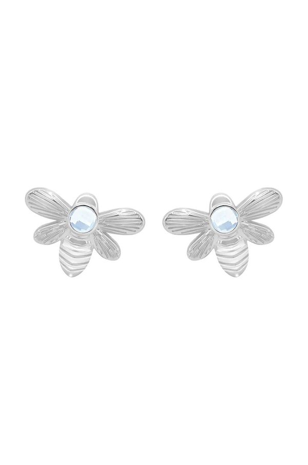 Lilou Posrebrene naušnice Lilou Honey 211/KOL/9/SR