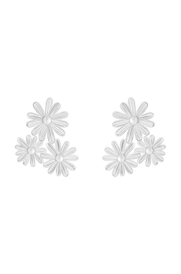 Lilou Posrebrene naušnice Lilou Margaret 206/KOL/3/SR