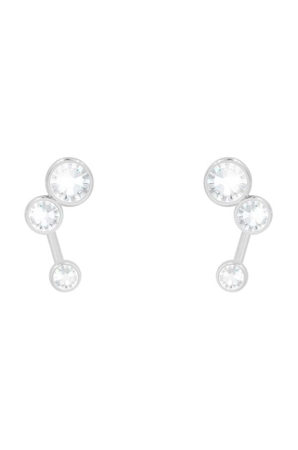 Lilou Posrebrene naušnice Lilou Sparkling