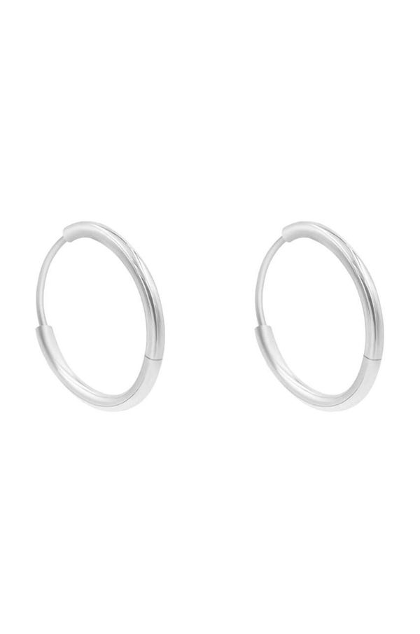 Lilou Posrebrene naušnice Lilou