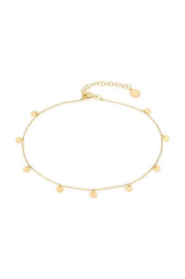 ANIA KRUK Pozlaćena narukviva za gležanj ANIA KRUK COSMO