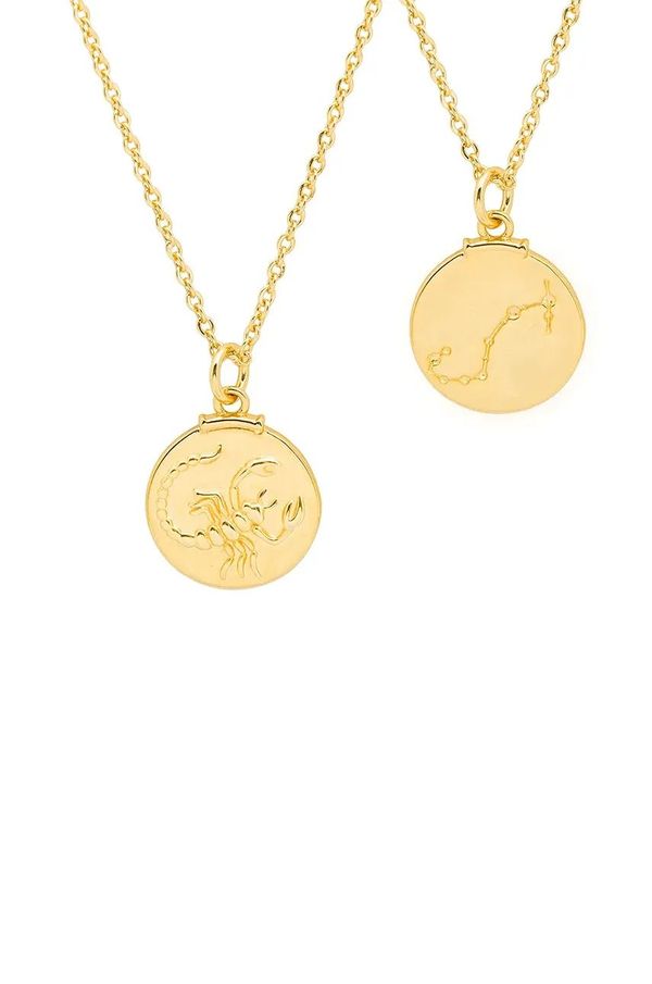 ANIA KRUK Pozlaćena ogrlica ANIA KRUK AMULETY MRUNM2190Z