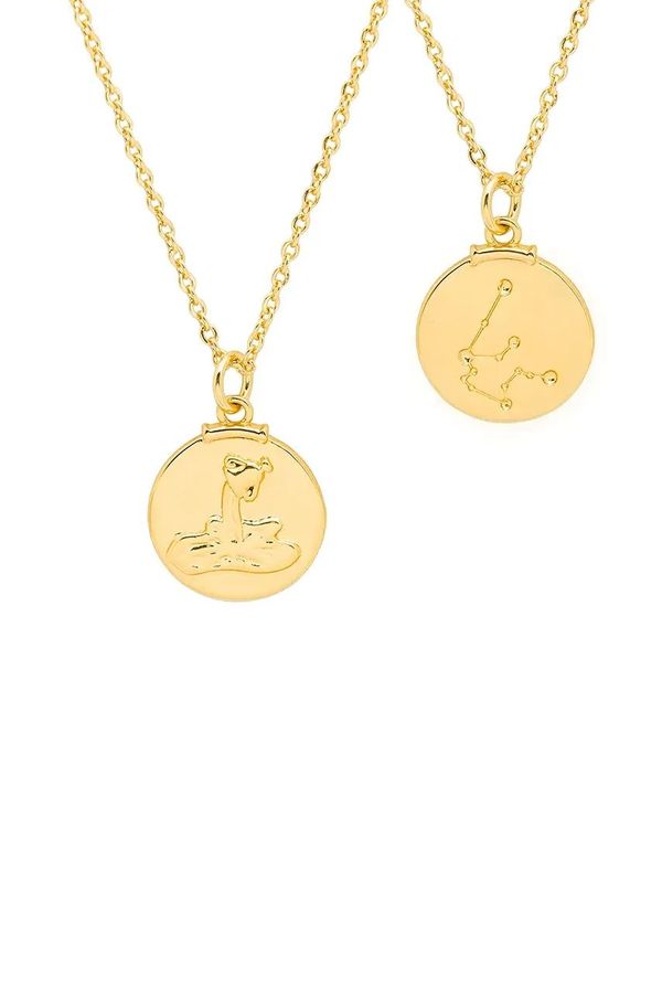 ANIA KRUK Pozlaćena ogrlica ANIA KRUK AMULETY MRUNM2290Z