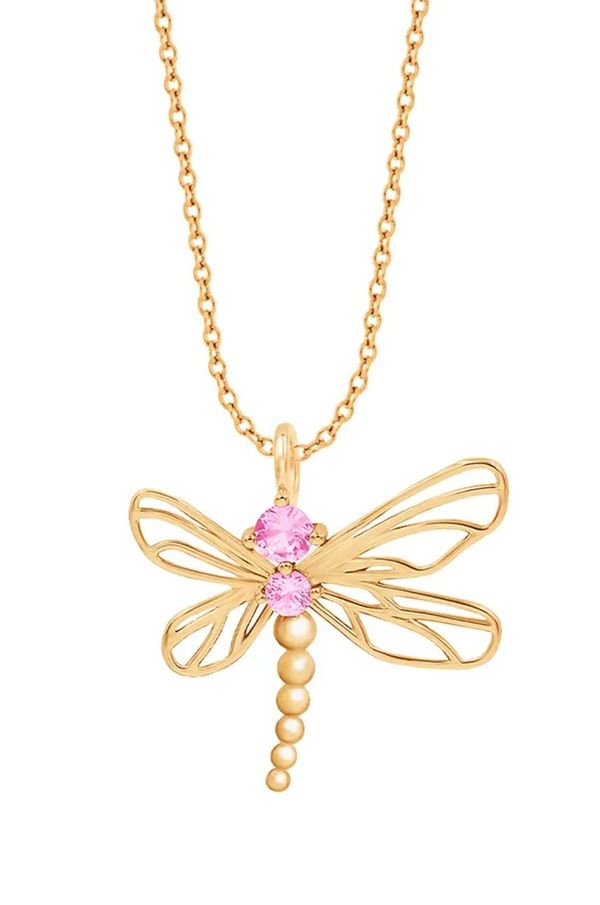 Lilou Pozlaćena ogrlica Lilou Dragonfly A03/MARKET/ANS/215