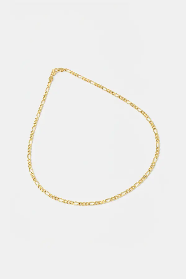 Tom Wood Pozlaćena ogrlica Tom Wood Bo Chain Medium Gold