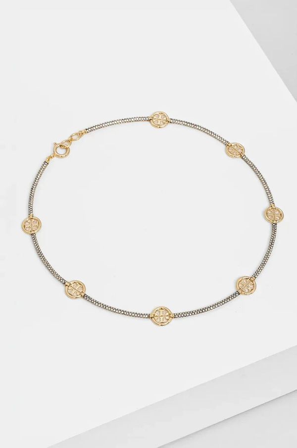 Tory Burch Pozlaćena ogrlica Tory Burch Miller 141136