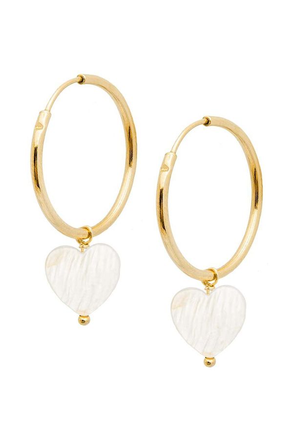 ANIA KRUK Pozlaćena srebrna naušnica ANIA KRUK Romantica