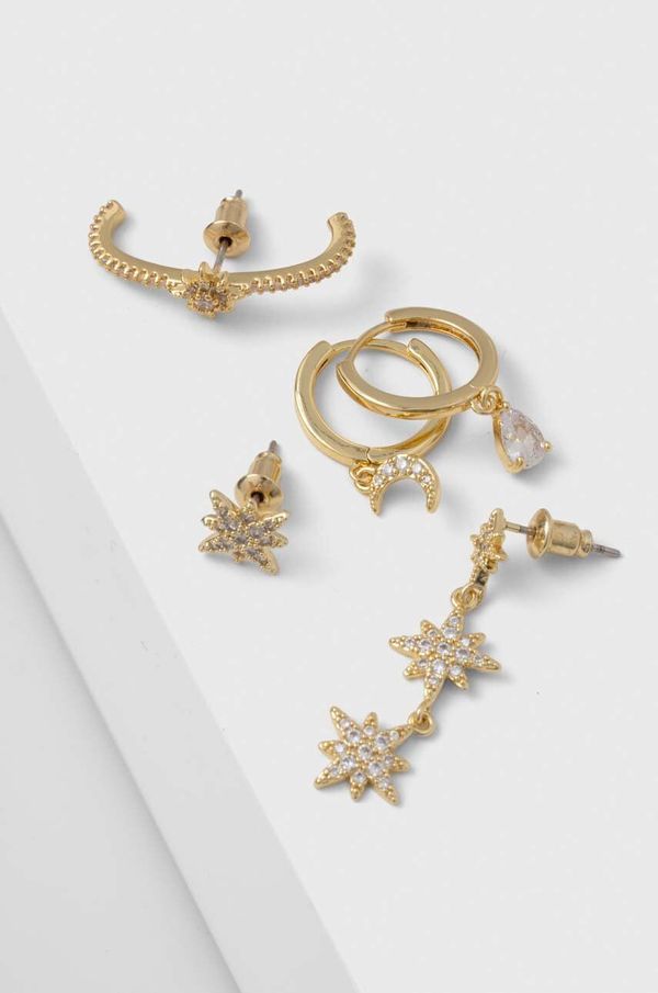 Aldo Pozlaćene naušnice Aldo 5-pack