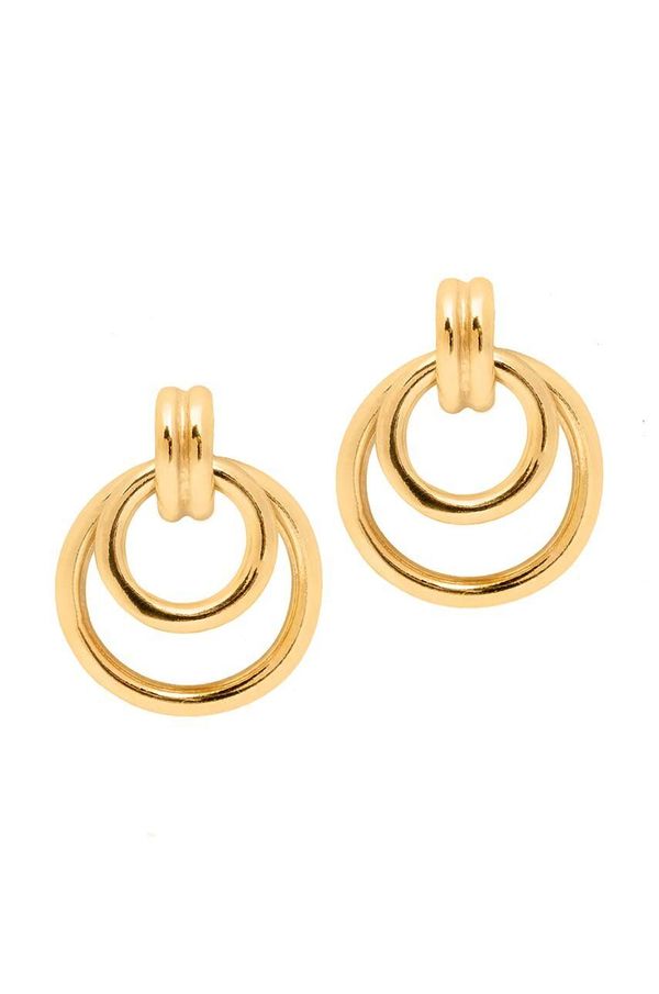 ANIA KRUK Pozlaćene naušnice ANIA KRUK OVAL