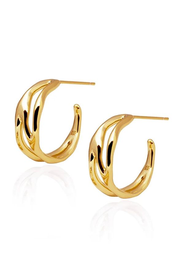 ANIA KRUK Pozlaćene naušnice ANIA KRUK SEA MMRKM1600Z