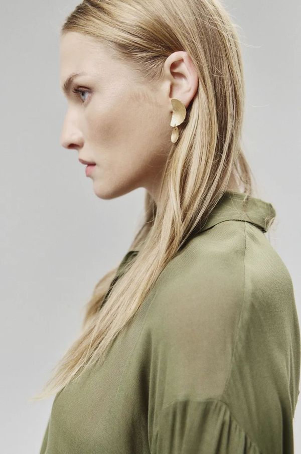 Answear Lab Pozlaćene naušnice Answear Lab