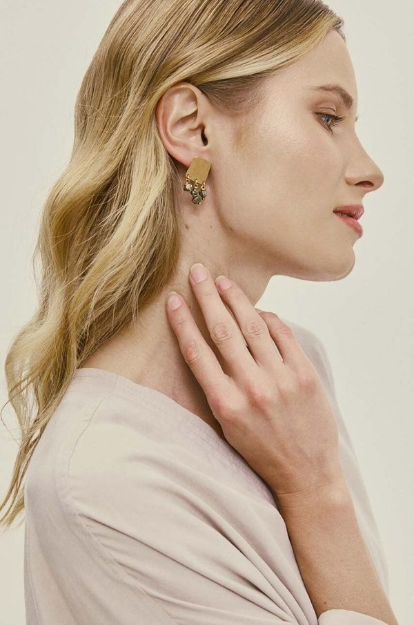 Answear Lab Pozlaćene naušnice Answear Lab