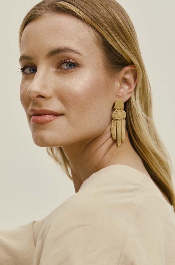 Answear Lab Pozlaćene naušnice Answear Lab