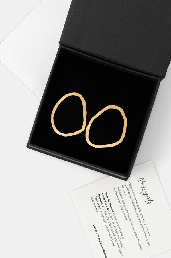 Answear Lab Pozlaćene naušnice Answear Lab