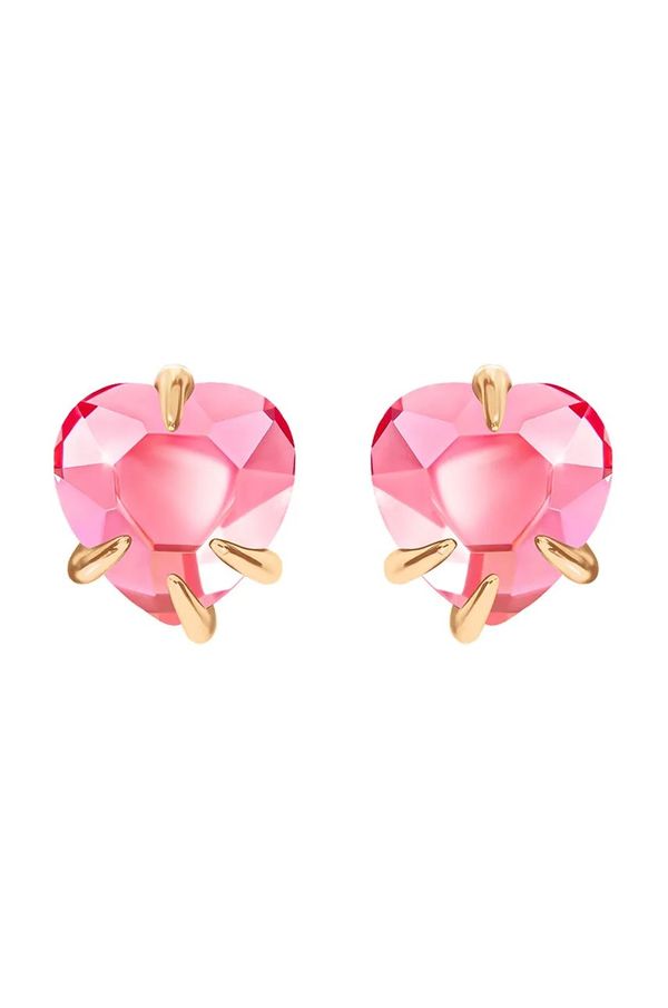 Lilou Pozlaćene naušnice Lilou Amour 229/7/KOL/ROZ/KR/PO